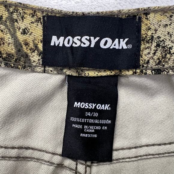 Mossy Oak 5 Pocket Jeans Men's size 34X30 NWT Straight Leg camo camouflage - Picture 7 of 8